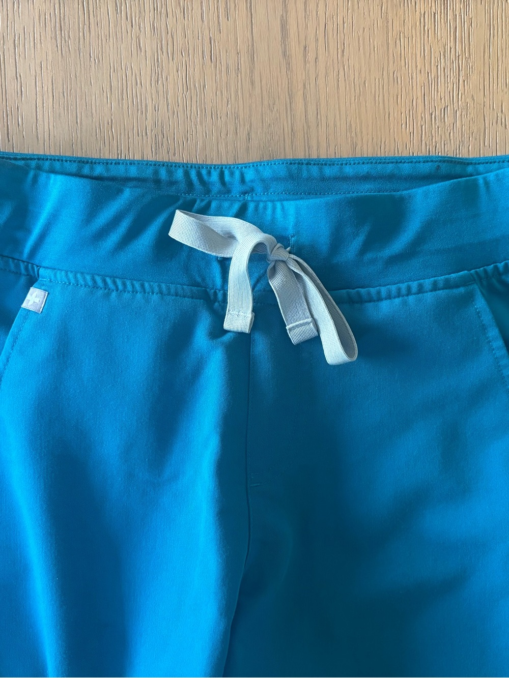 FIGS Scrub Set XS Top Small Zamora Jogger Pants Teal Blue - Picture 9 of 9